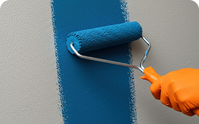 Combining Wallpaper and Paint Creatively